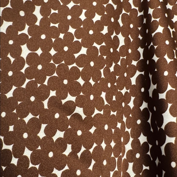 J. Crew Gwyneth Slip Skirt. Mocha Floral. Size XL. NWT - Picture 3 of 3